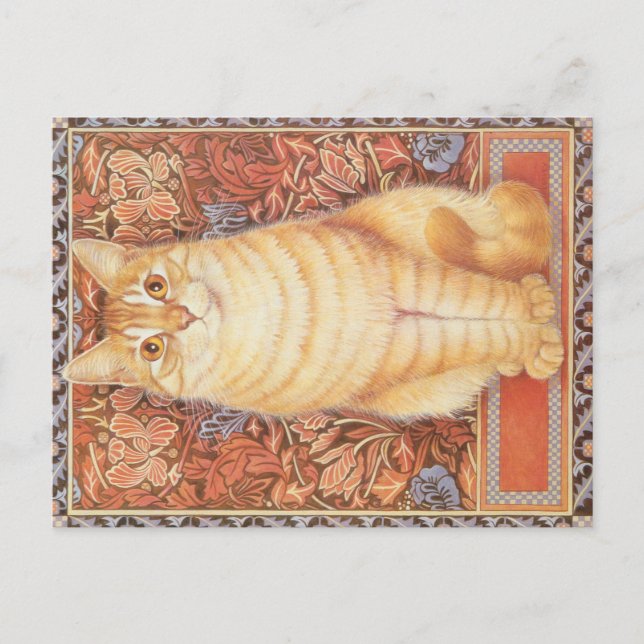 CAT PAINTING  POSTCARD (Front)