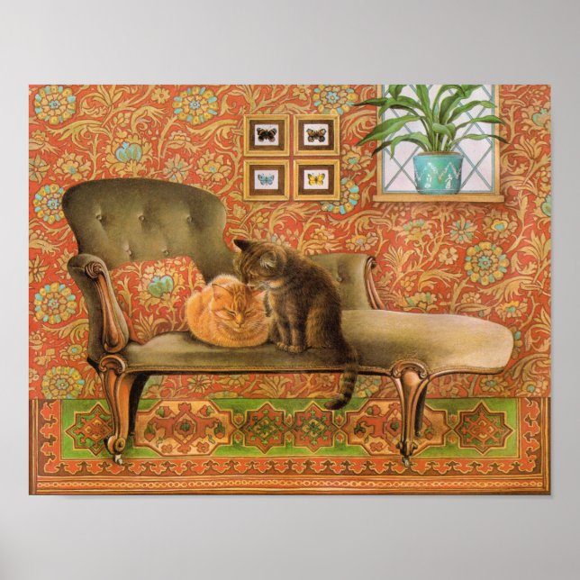 Cat Painting posters  (Front)