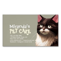 Cat Paper Cut Art Pet Care Food Shop Animal Clinic