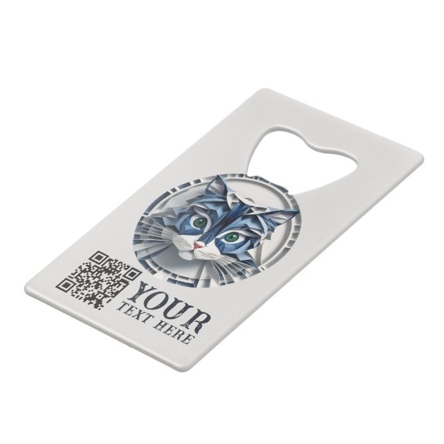 Cat Paper Origami Pet Care Grooming Animal Clinic (Front Angled)