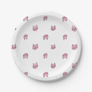 Cat Paper Plates