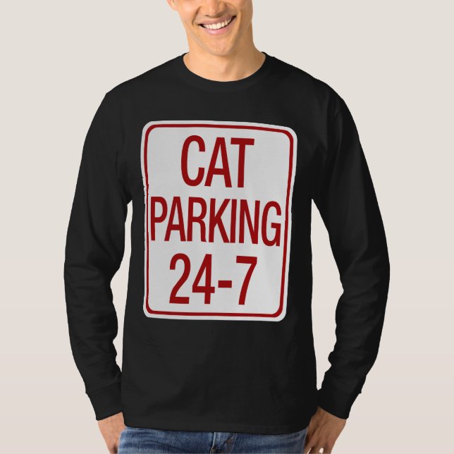 Cat Parking T-Shirt (Front)