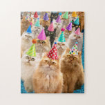 Cat Party Jigsaw Puzzle<br><div class="desc">Drop the cake. | Avanti,  the Global Humor Brand™ has been entertaining the world with its Feel Good Funny greeting cards for over 40 years. Our characters live life to the fullest and celebrate the humor in everyday life.</div>