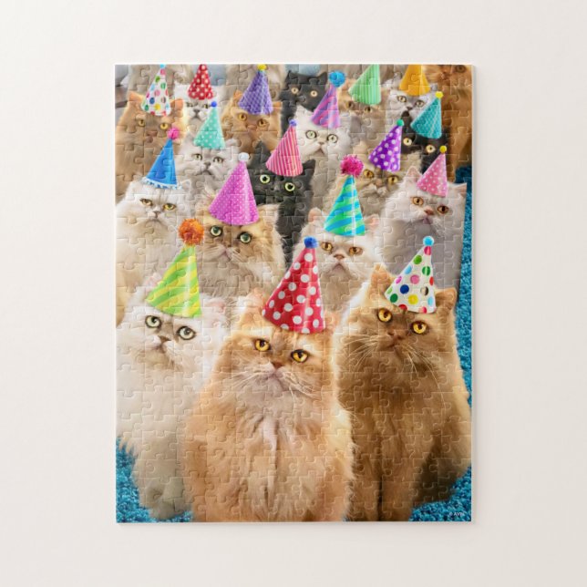 Cat Party Jigsaw Puzzle (Vertical)