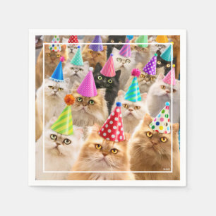 Cat Party Napkin
