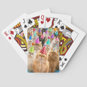 Cat Party Playing Cards