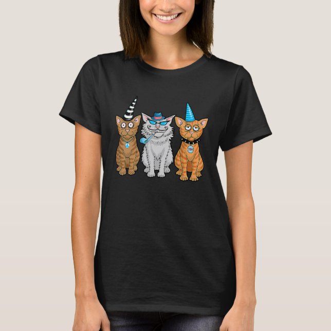 Cat Party T-Shirt (Front)