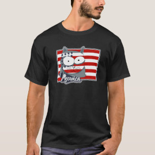Cat Patriot Independence Day Meowica T-Shirt