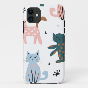 Cat pattern Case-Mate iPhone case