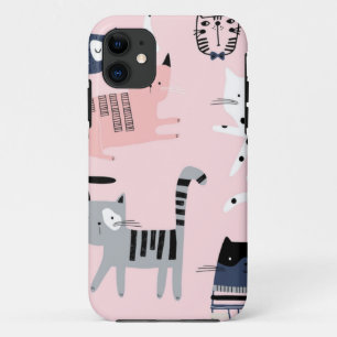 Cat pattern Case-Mate iPhone case