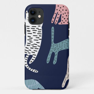 Cat pattern Case-Mate iPhone case