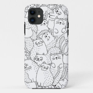 Cat pattern Case-Mate iPhone case