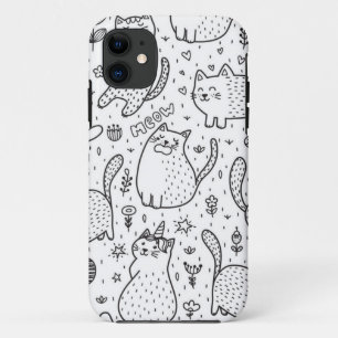 Cat pattern Case-Mate iPhone case