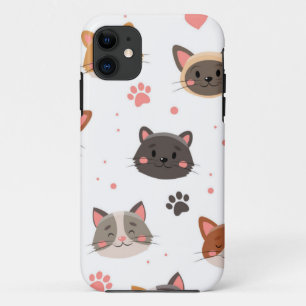 Cat pattern Case-Mate iPhone case