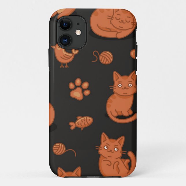 Cat pattern Case-Mate iPhone case (Back)