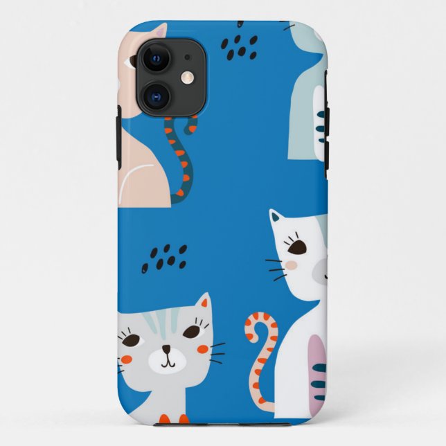 Cat pattern Case-Mate iPhone case (Back)