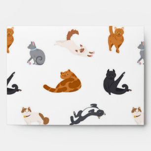 Cat pattern envelope