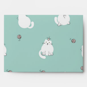 Cat pattern envelope