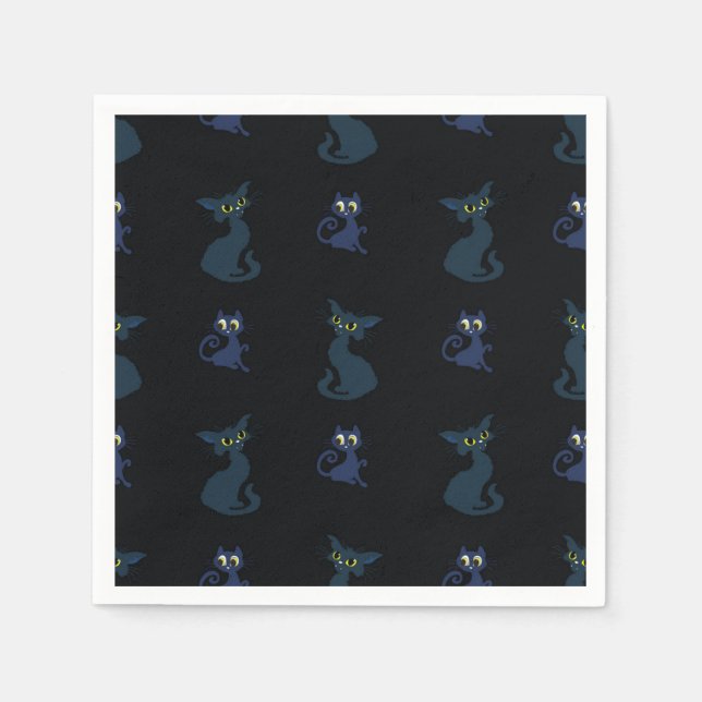 Cat pattern napkin (Front)