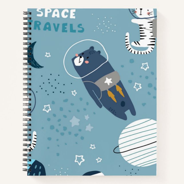 Cat pattern notebook (Front)