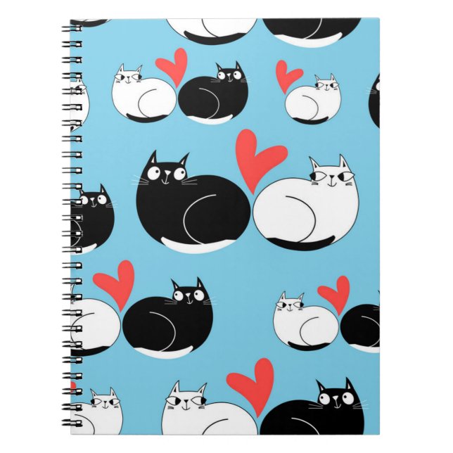 Cat pattern notebook (Front)