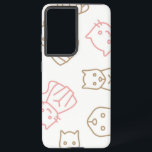 Cat pattern samsung galaxy case<br><div class="desc">For true lovers of cats</div>