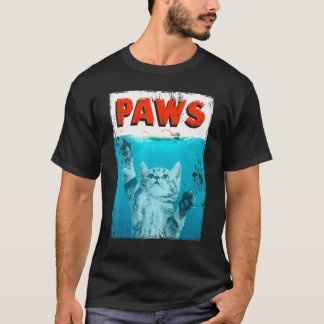 Cat Paw Cute Kitty Tee Cat Mum Kitten Lover Owner 