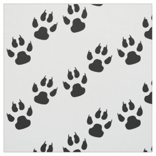 Cat Paw Prints Fabric