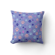 cat paw seamless pattern