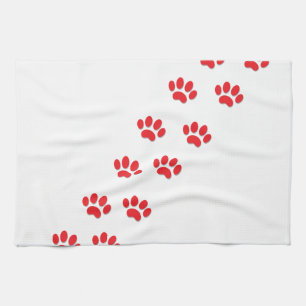 Cat Paws Feet Tea Towel