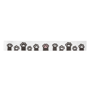 Cat Paws  Satin Ribbon
