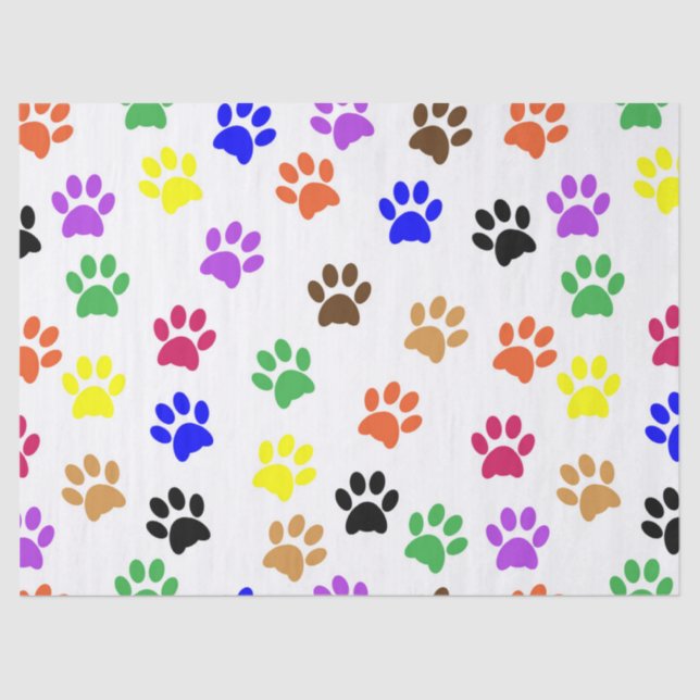 cat paws tissue paper (Front)