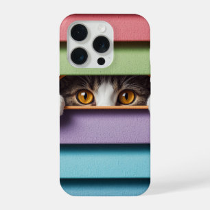 CAT PEEP iPhone 15 PRO CASE