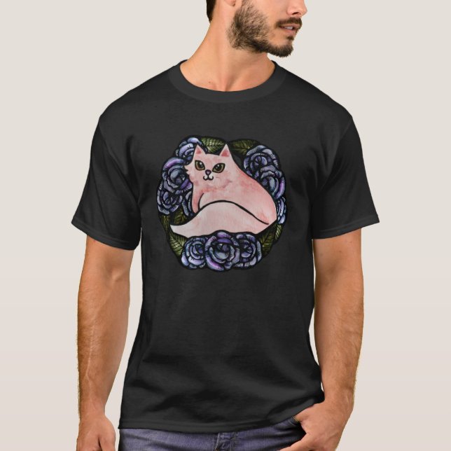 Cat Person  1 T-Shirt (Front)