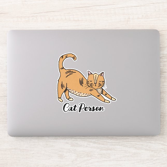 Cat Person Cute Illustrated  (Computer)