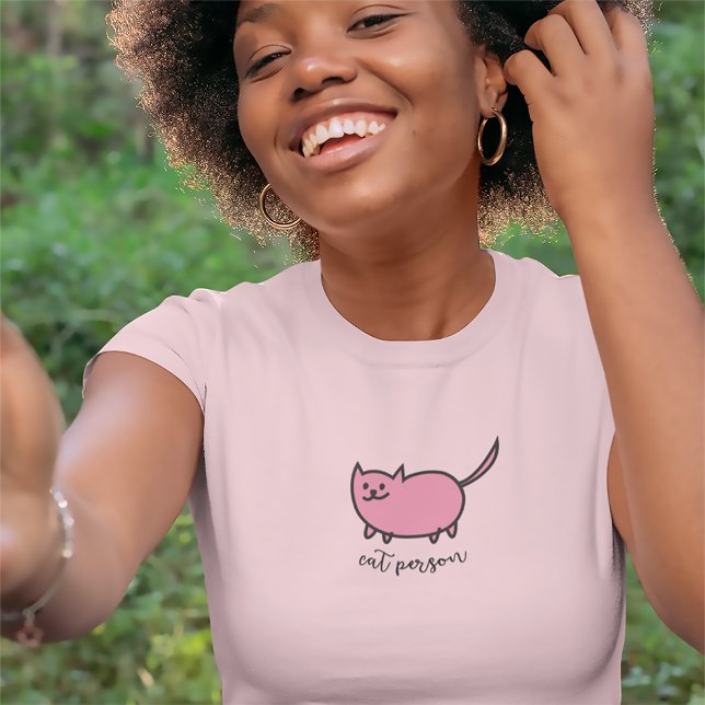 Cat Person T-Shirt (Creator Uploaded)