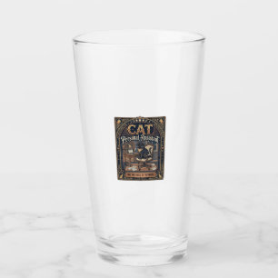Cat Personal Assistant Cat Funny Owner Humour Vint Glass
