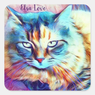 Cat personal sticker