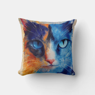 Cat Pet Cute Adorable Animal Companion Cushion