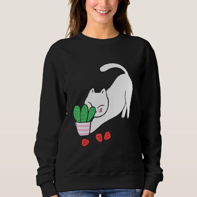 Cat Pet Day Sweatshirt (Front)