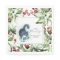 Cat Pet Portrait Christmas Cocktail Napkins