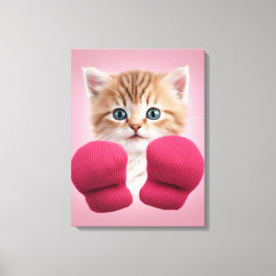 Cat Photo  Canvas Print