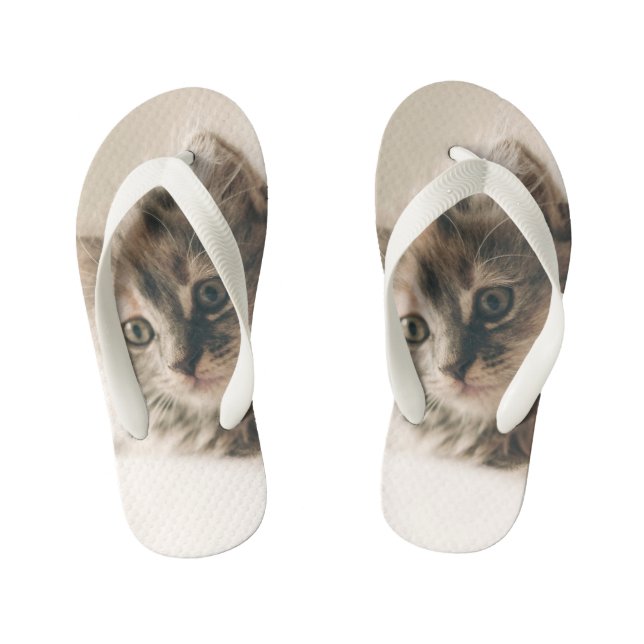 Cat photo flip flops (Footbed)