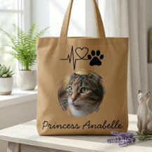 Cat photo heartbeat beige