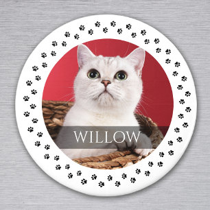 Cat Photo Magnet - Personalised Pet Keepsake