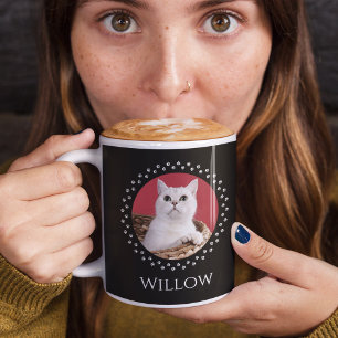 Cat Photo Mug - Personalised Pet Keepsake