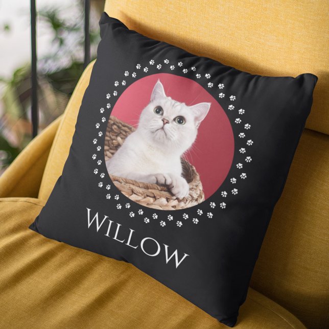 Cat Photo Pillow - Personalised Pet Keepsake Gift (Creator Uploaded)