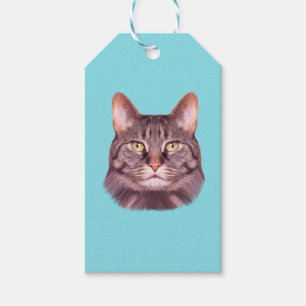 Cat Photo Portrait Gift Tags