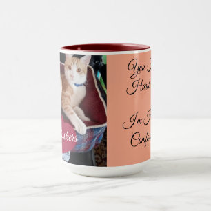 Cat Photo, Quotes, Heart, Name Mug
