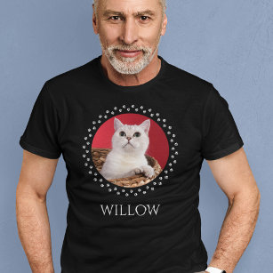 Cat Photo Shirt - Personalised Pet Gift T-Shirt